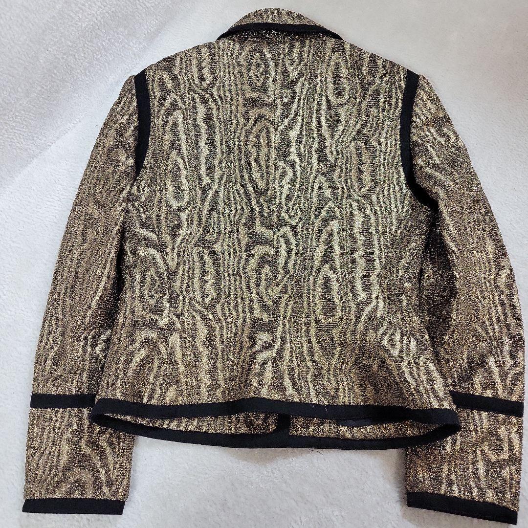 VERSUS テーラードジャケット レディース40　ゴールド