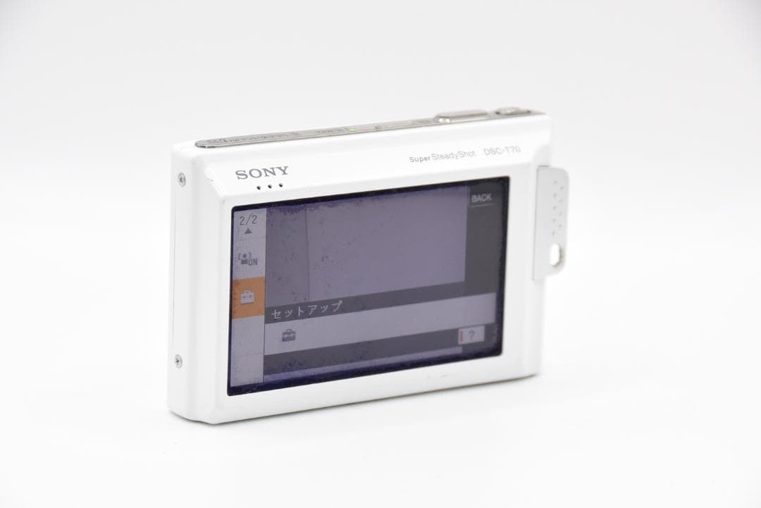 ■ 美品 ■ ソニー Sony Cyber-shot DSC-T70 ホワイト