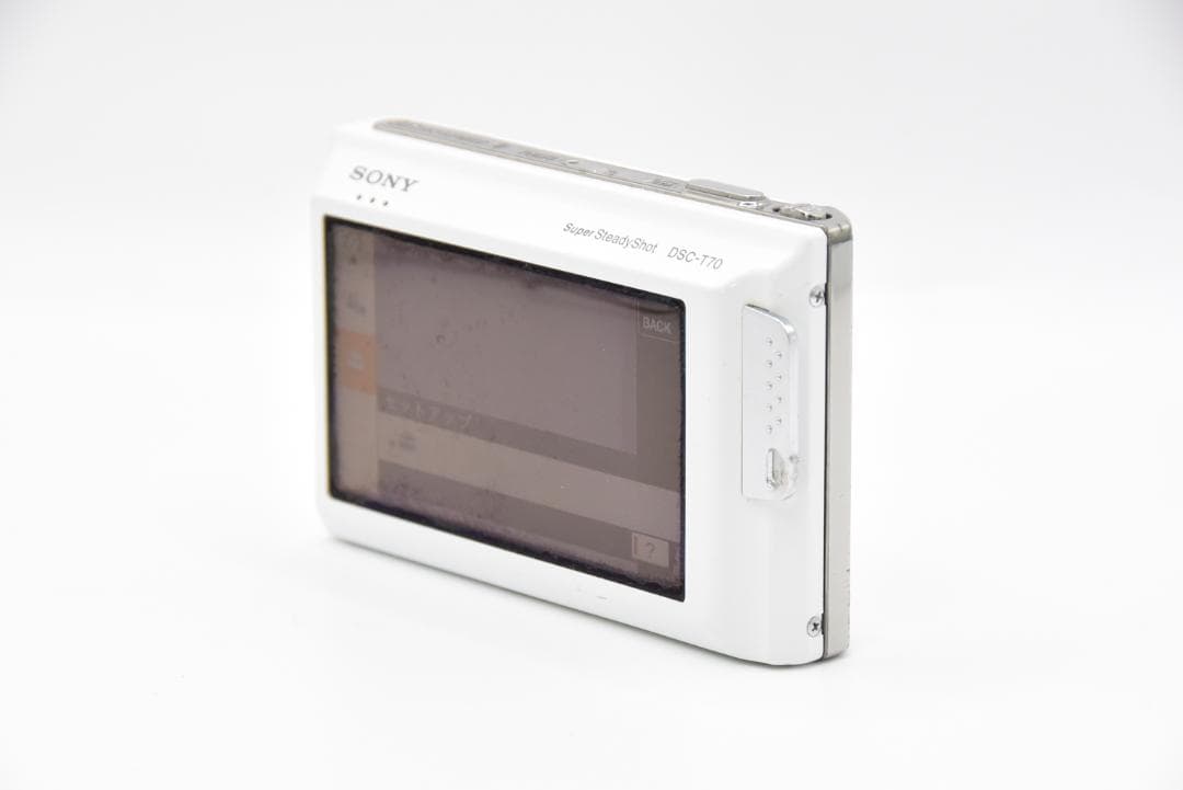 ■ 美品 ■ ソニー Sony Cyber-shot DSC-T70 ホワイト