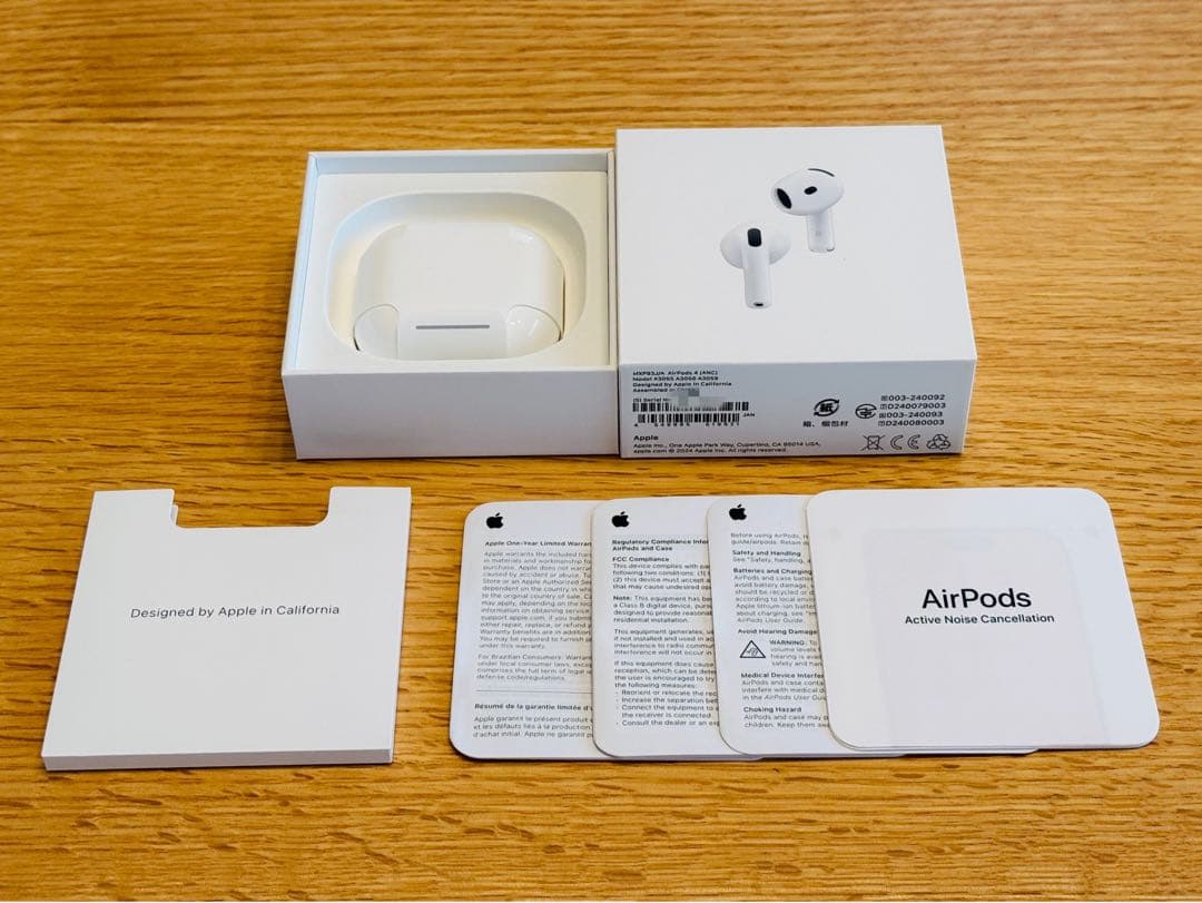 AirPods 第4世代 アクティブノイズキャンセリング搭載