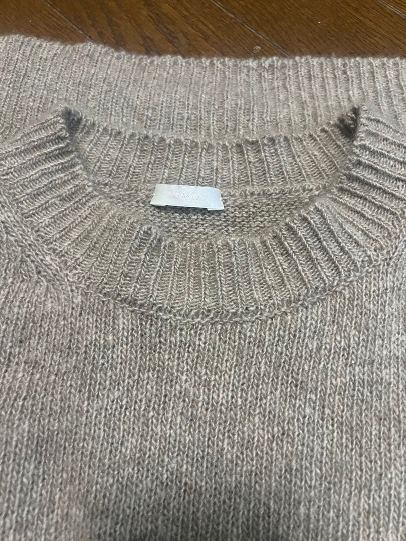 COMOLI 21AW カシミヤクルーネックニット