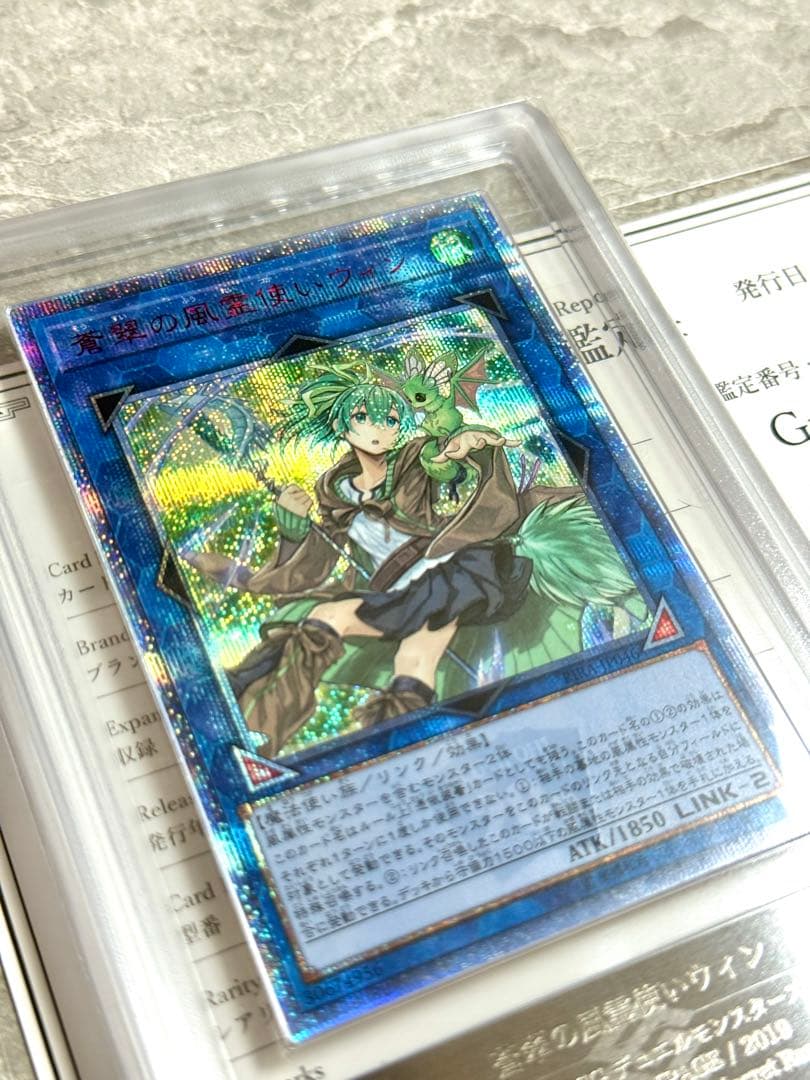 ARS10 世界に17枚 蒼翠の風霊使いウィン 20th 美品