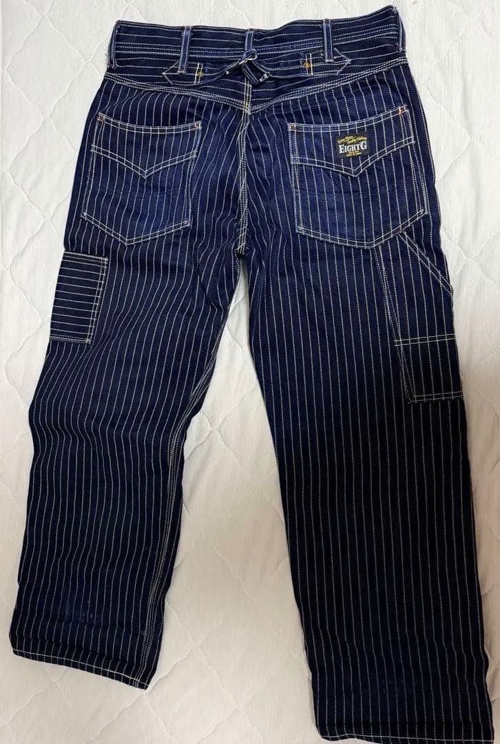 【希少】　eight-g ウォバッシュデニム　ダブルニー