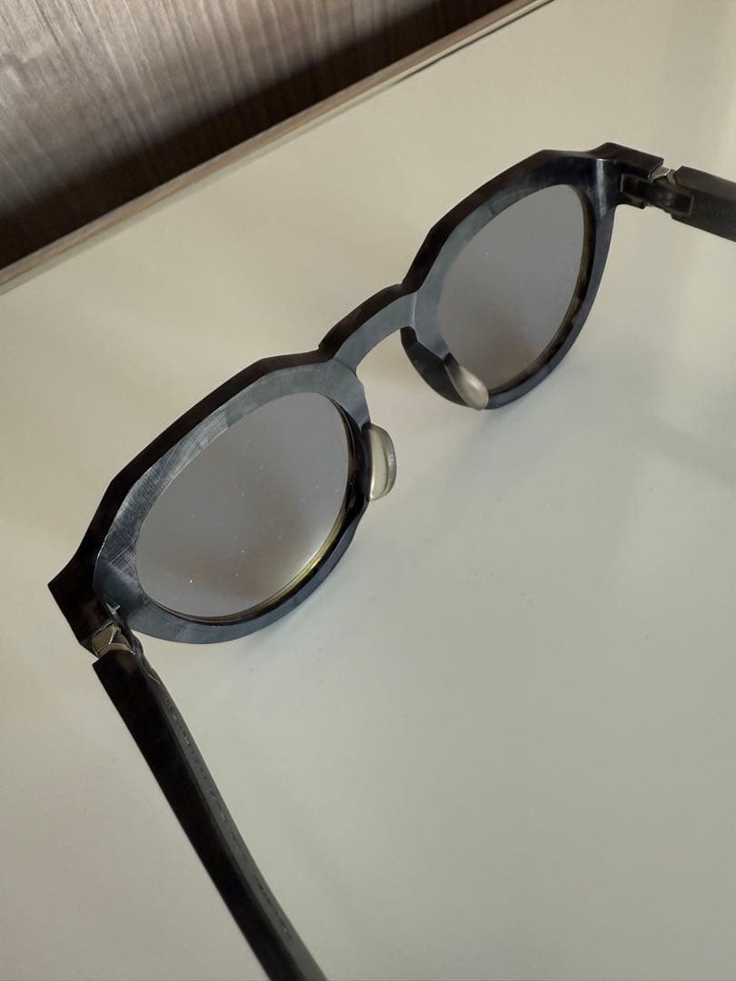 マルジェラ マイキータコラボ RAW サングラス ブルーレンズ メガネ