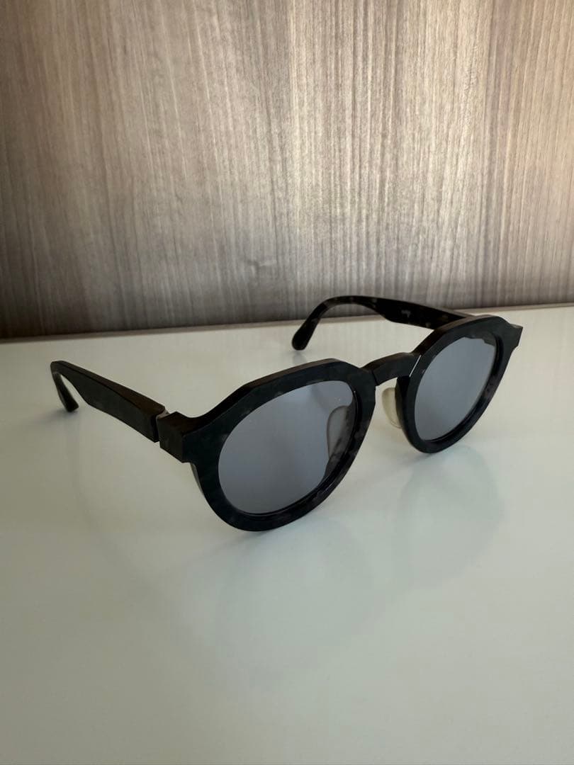 マルジェラ マイキータコラボ RAW サングラス ブルーレンズ メガネ