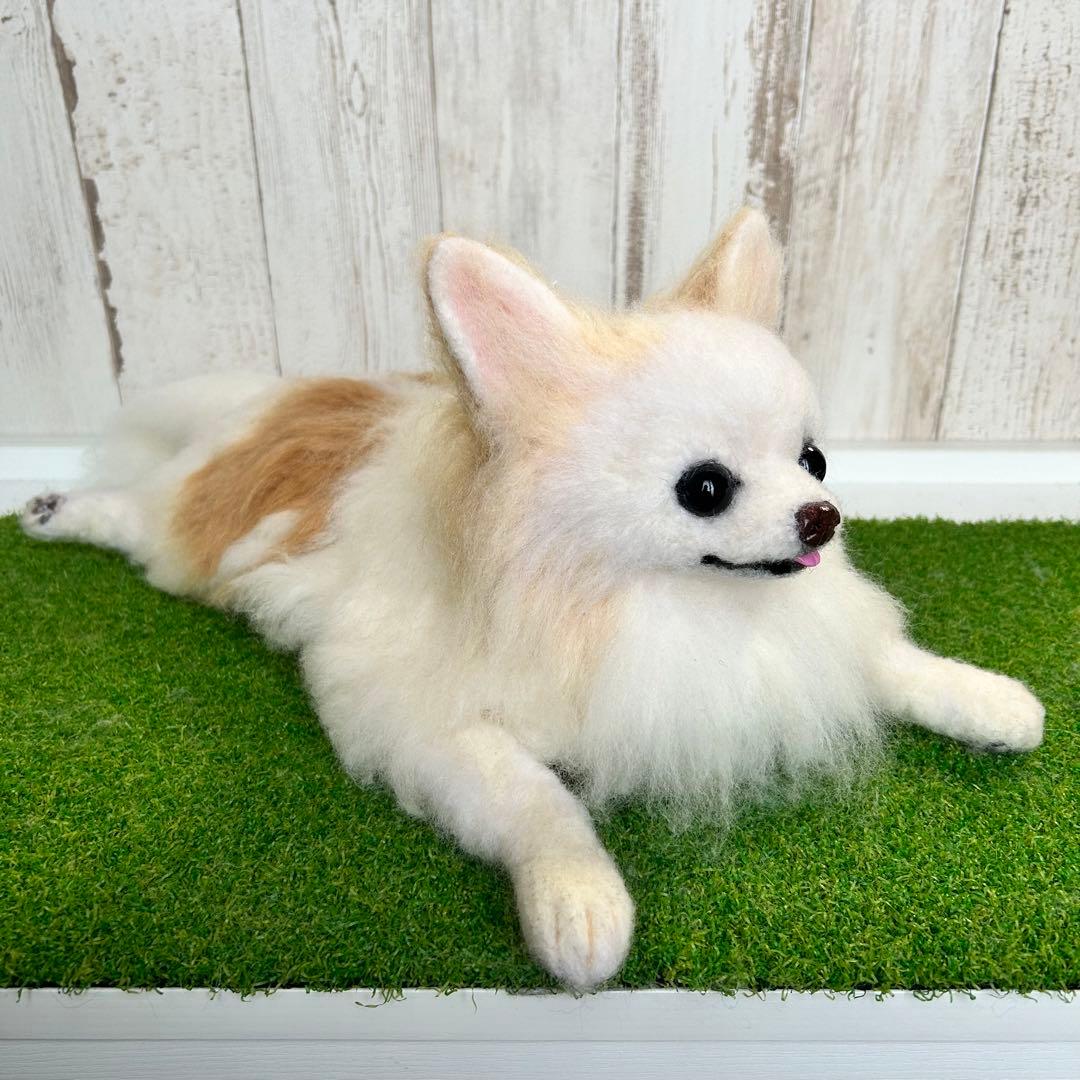 ミナポポ　羊毛フェルト【チワワ】　犬　メモリアル　オーダー