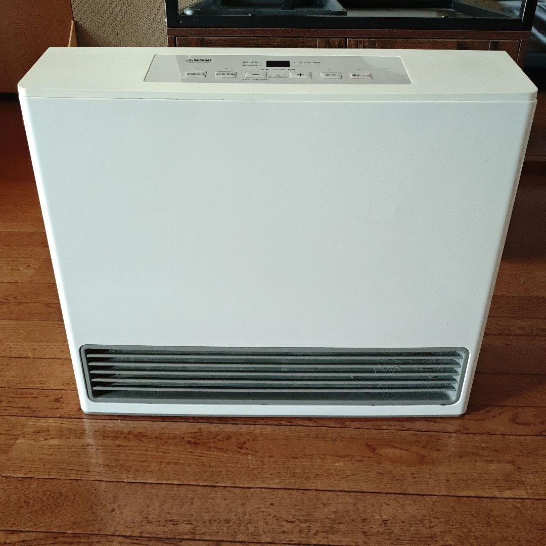 ガスファンヒーター ノーリツ　都市ガス用　ホース付き　SGF-5861AN