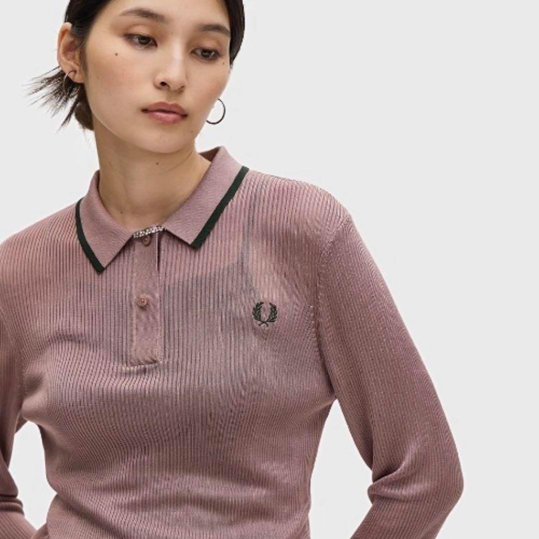 【タグ付き新品】Ribbed Knitted Shirt FRED PERRY