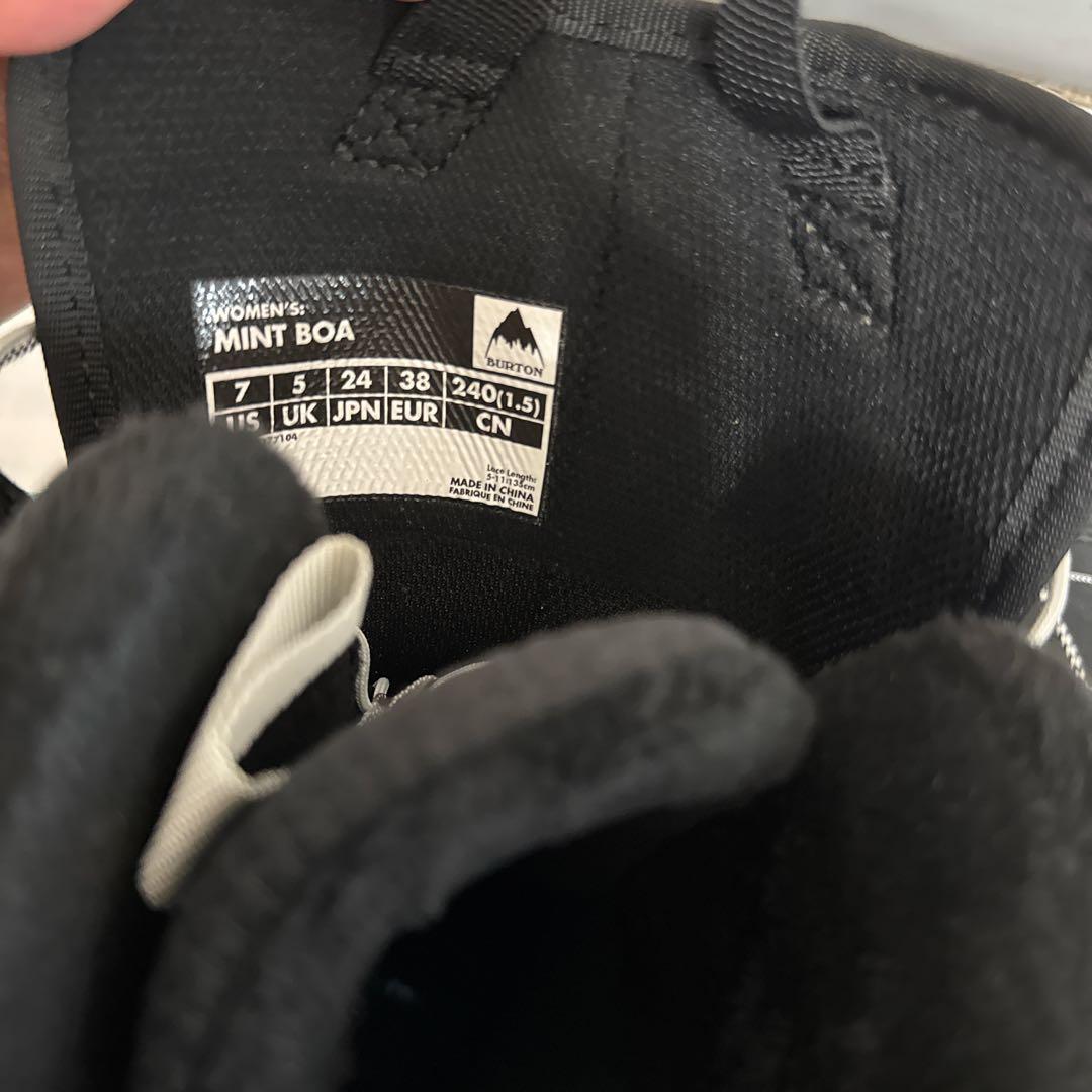 BURTON スノボ　スノーボードブーツ 24cm BOA