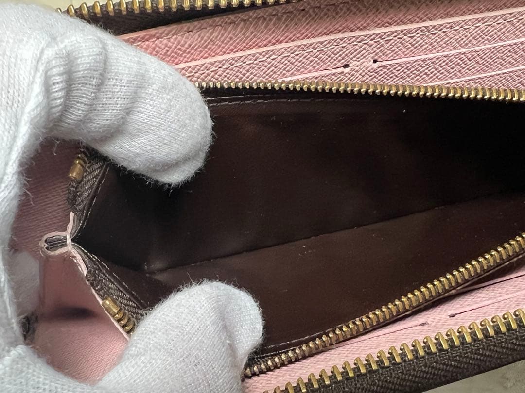 人気　ルイヴィトンクレマンスモノグラム 長財布 ローズバレリーヌ　ピンク