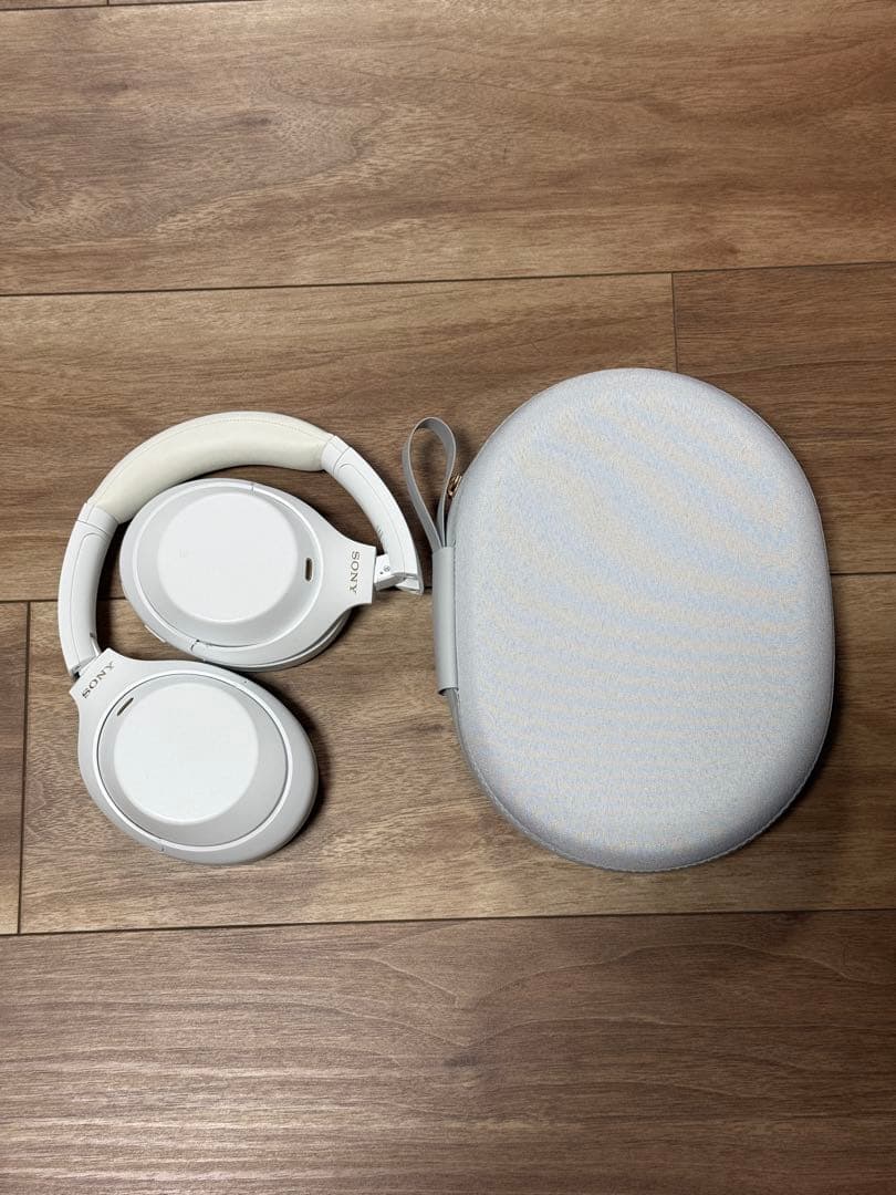 sony WH-1000XM4 WM ワイヤレスヘッドホン サイレントホワイト