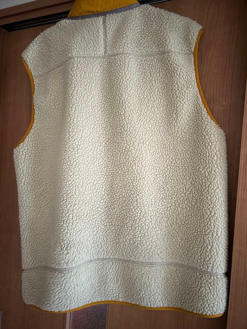 patagonia フリースベスト XL ベージュ クラシックレトロX