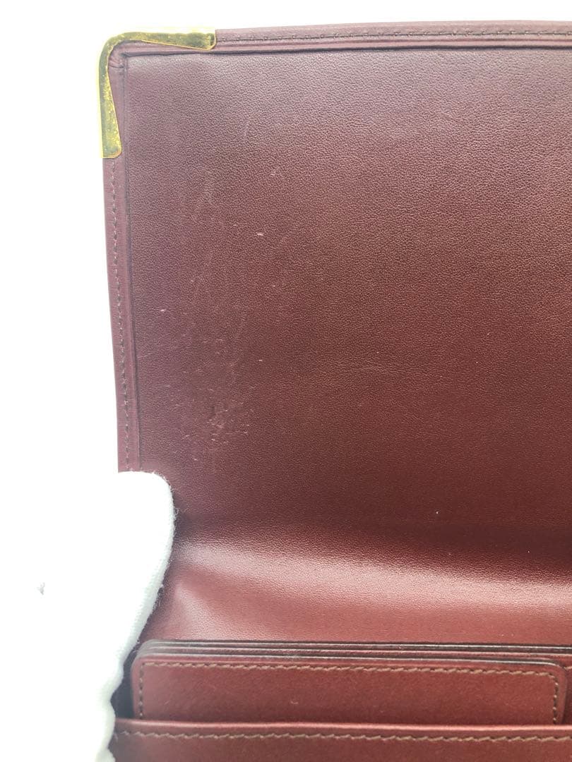 Cartier クラッチバッグ バーガンディ