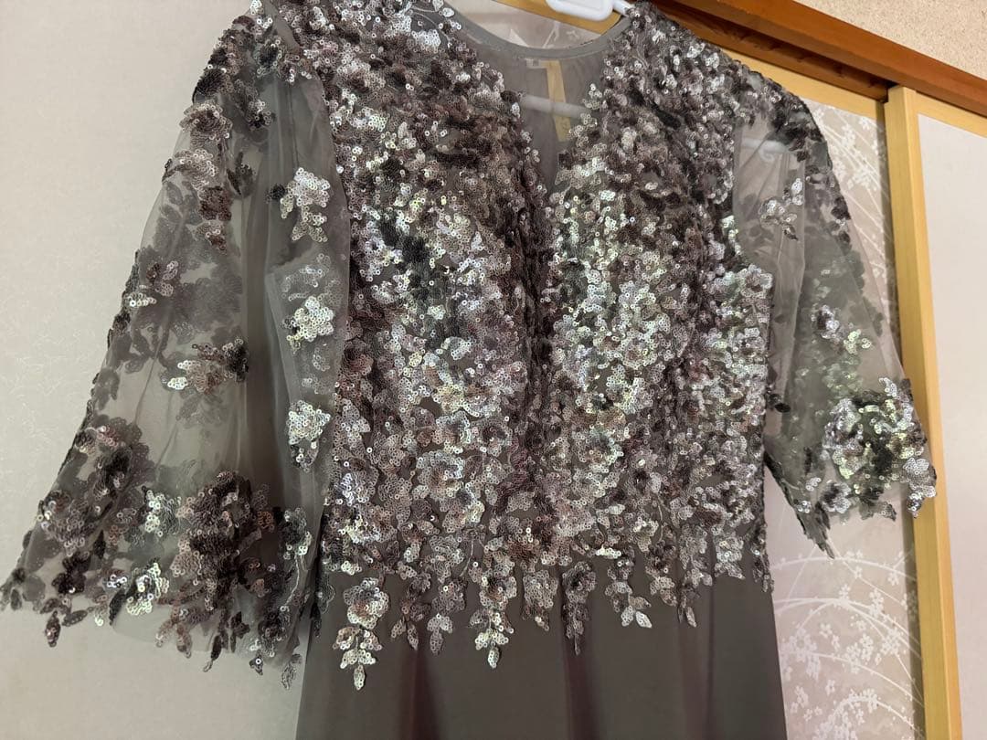 マザーズドレス　結婚式ドレス　バック　パンプス　3点セット