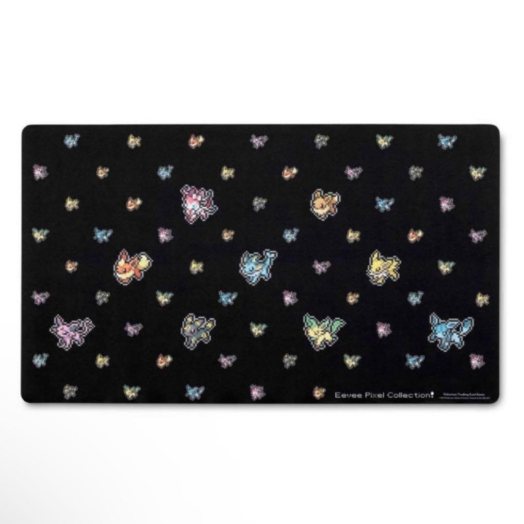 海外 ポケモンセンター限定 プレイマット イーブイ ピクセルコレクション