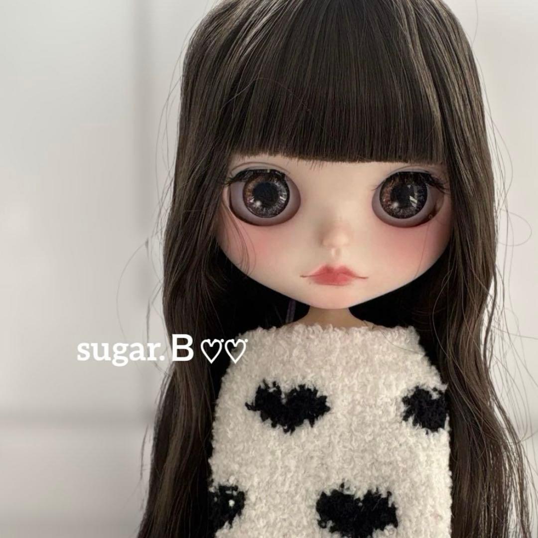 ☆☆けんちゃん☆☆♡アイシードールカスタム❤︎チョコレートブラウン❤︎