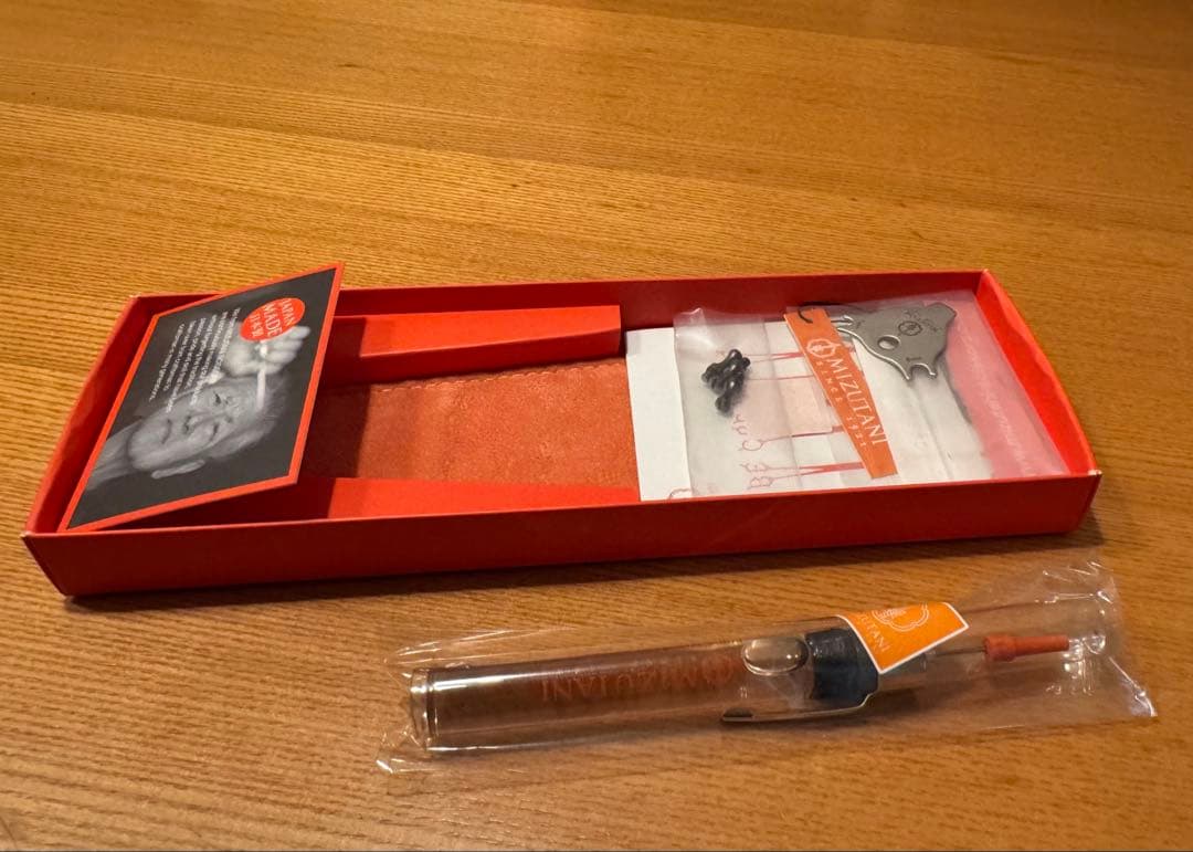 MIZUTANI KAVA フライタイイング用 シザース BLACK 右利き用