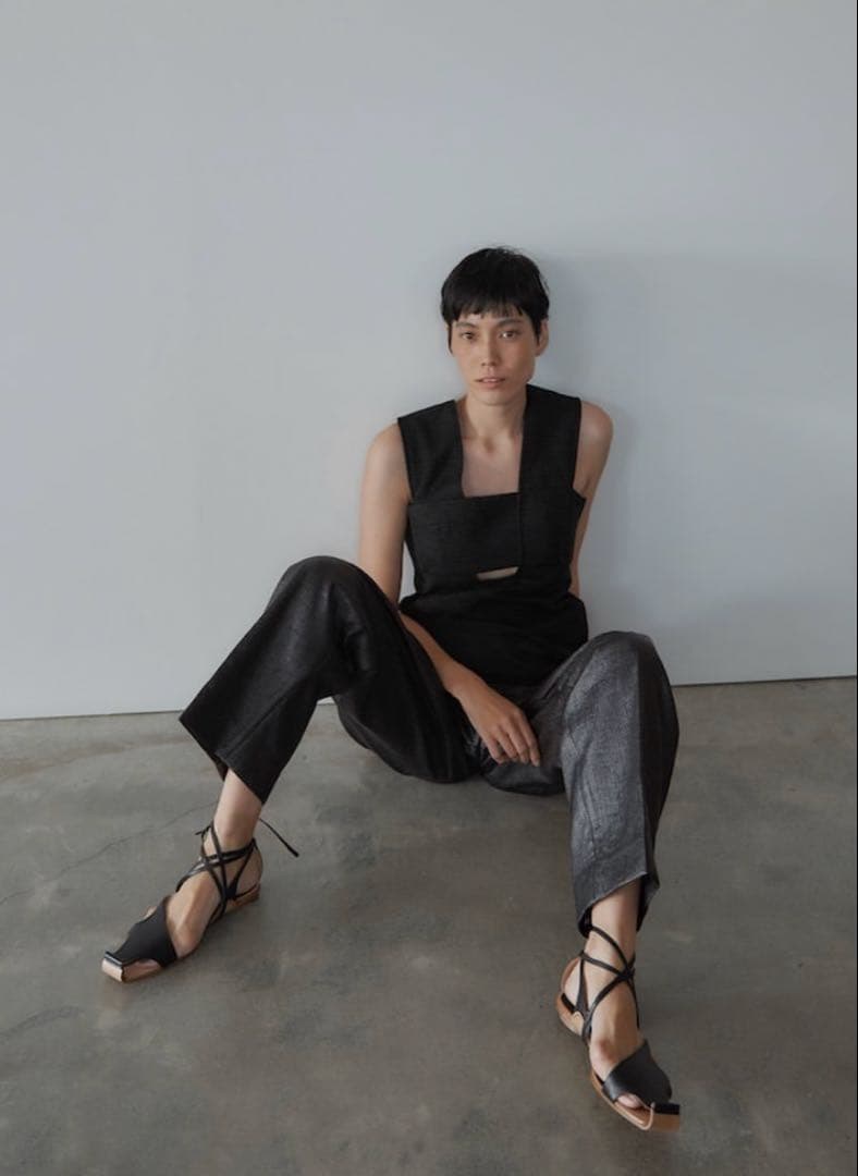 fumika uchida ジャガードビスチェ