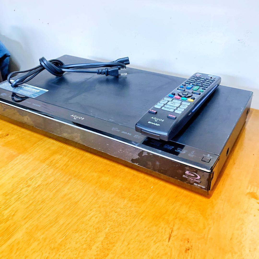 SHARP AQUOS ブルーレイレコーダー HDD 1TB 2チューナー
