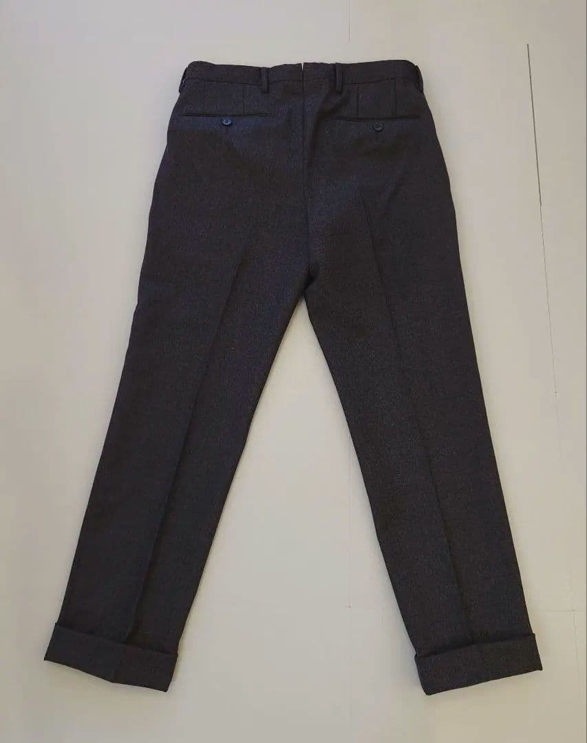 GERMANO ダークグレー スラックス