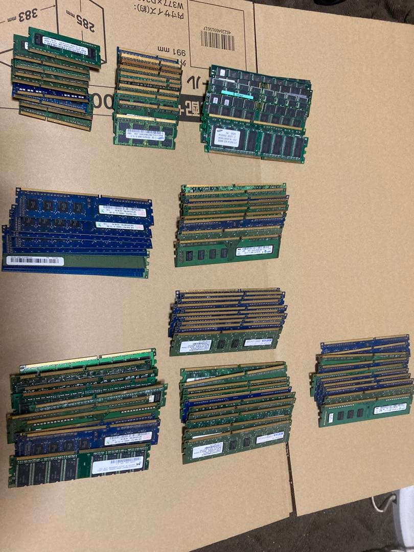 た*ー様 PCメモリ まとめ売り　　pc3など87枚