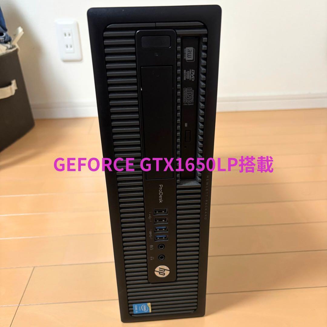 HP PRODESK 600 G1 SFF i7 4790 16G グラボ付き
