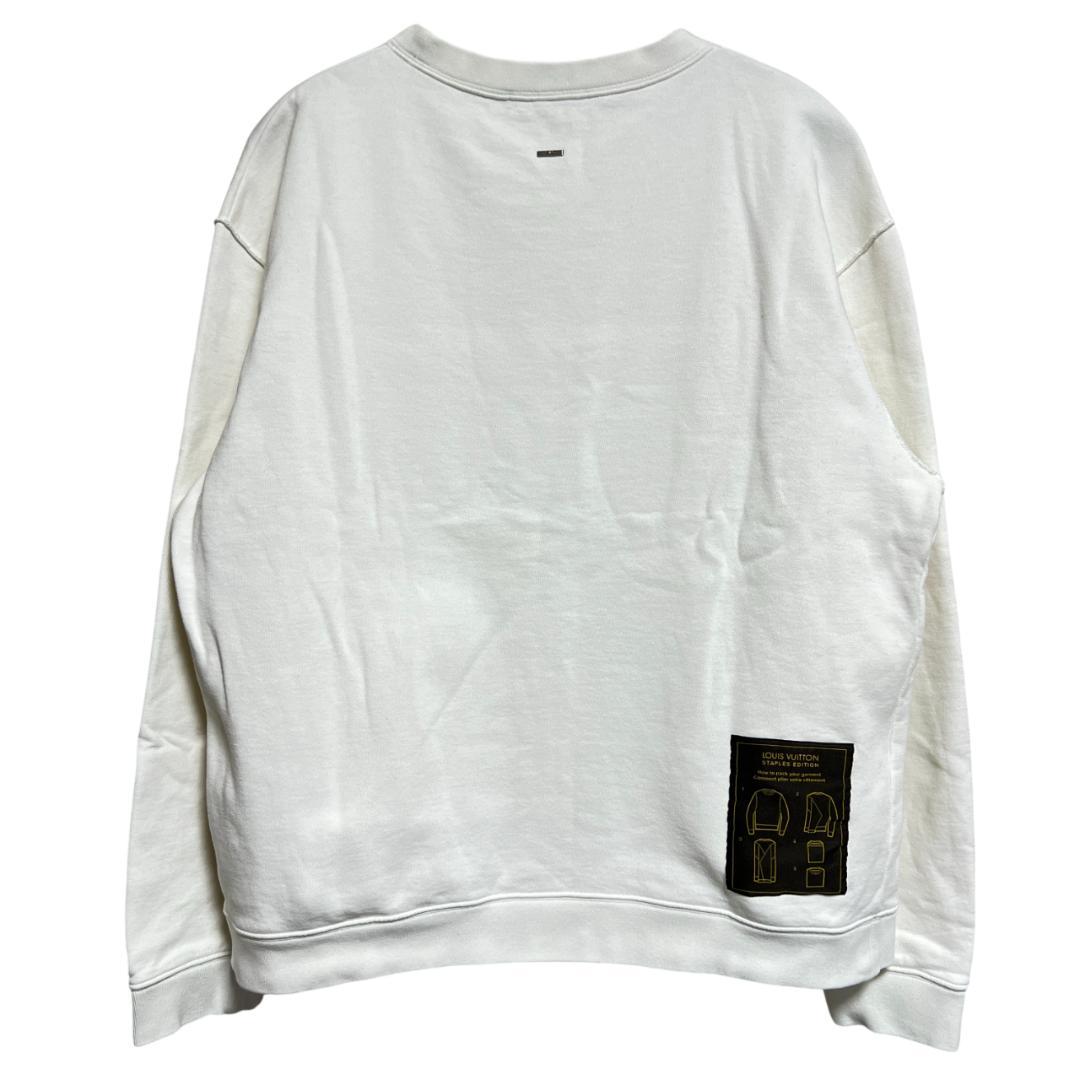 【極美品】 ルイヴィトン インサイドアウト サイズXL スウェット RM192Q