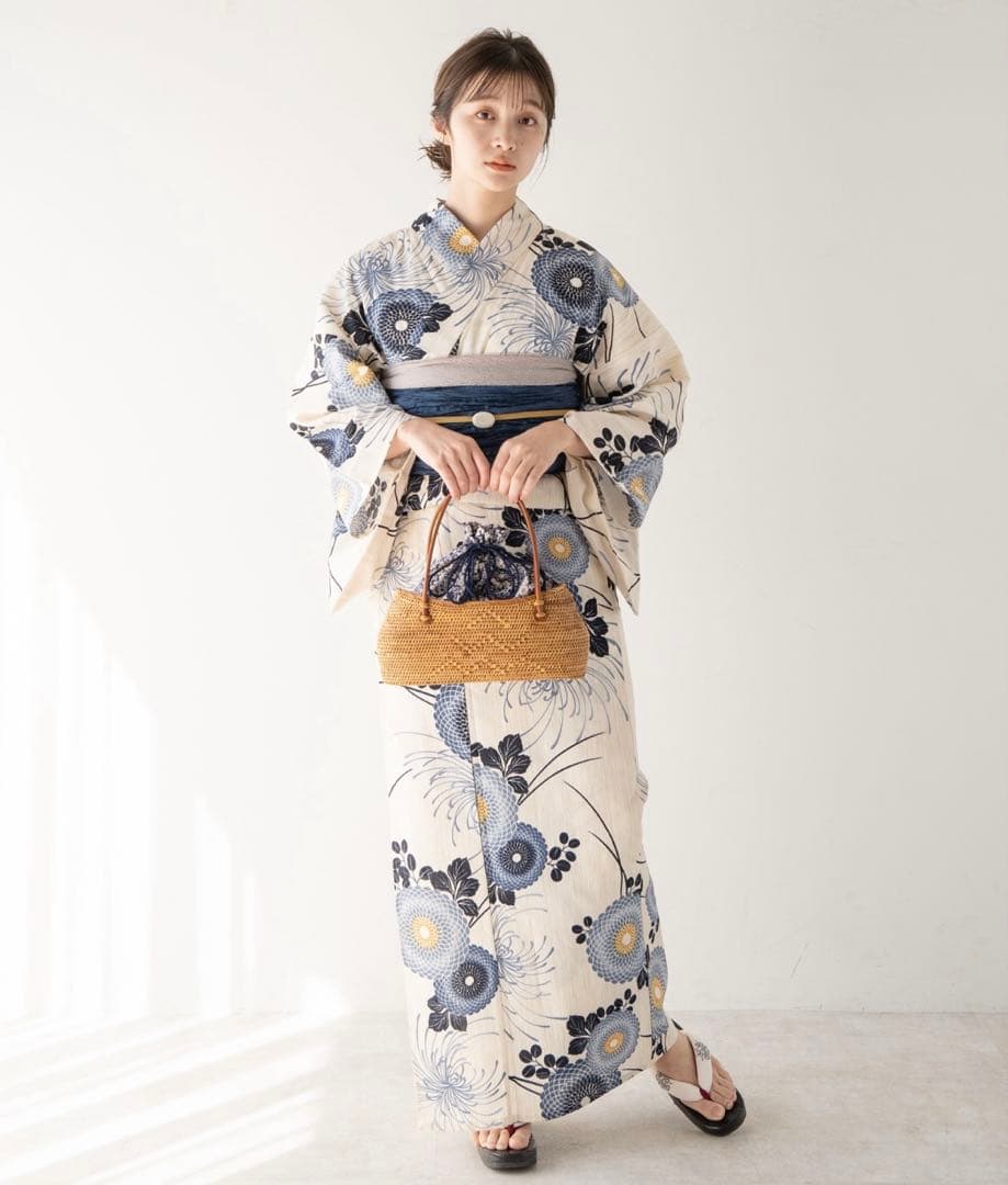 ゆかた館グレース　こだわり浴衣5点セット