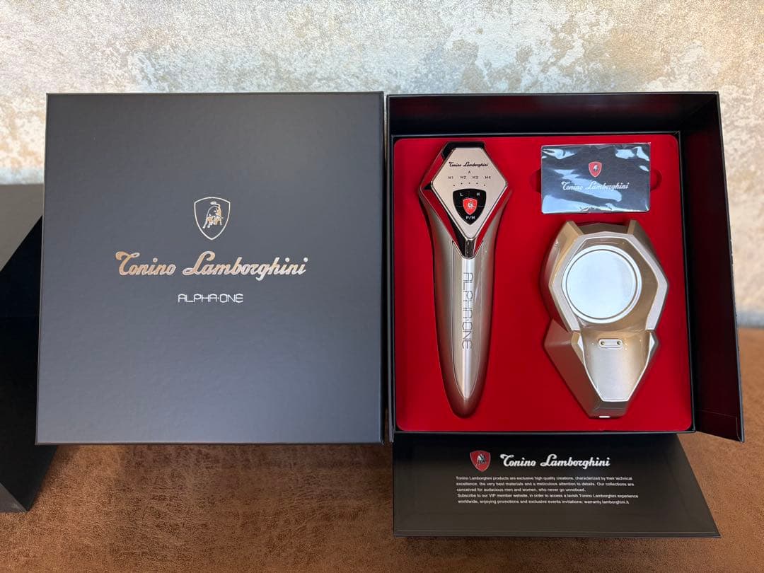 ALPHA ONランボールギーニ美顔器&リファビューティックフィンガーアイロン