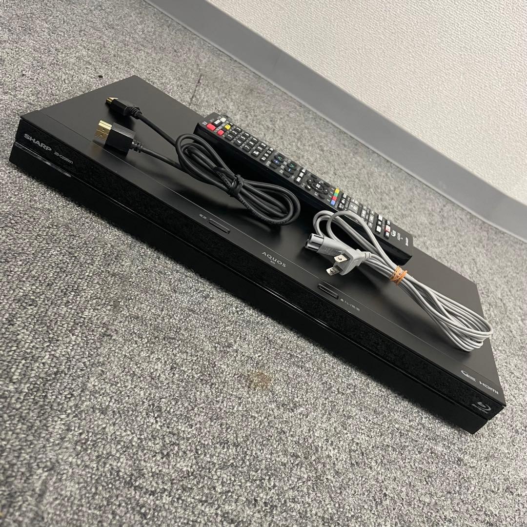 動作品 SHARP 2B-C20BW1 ブルーレイレコーダー 2019年製