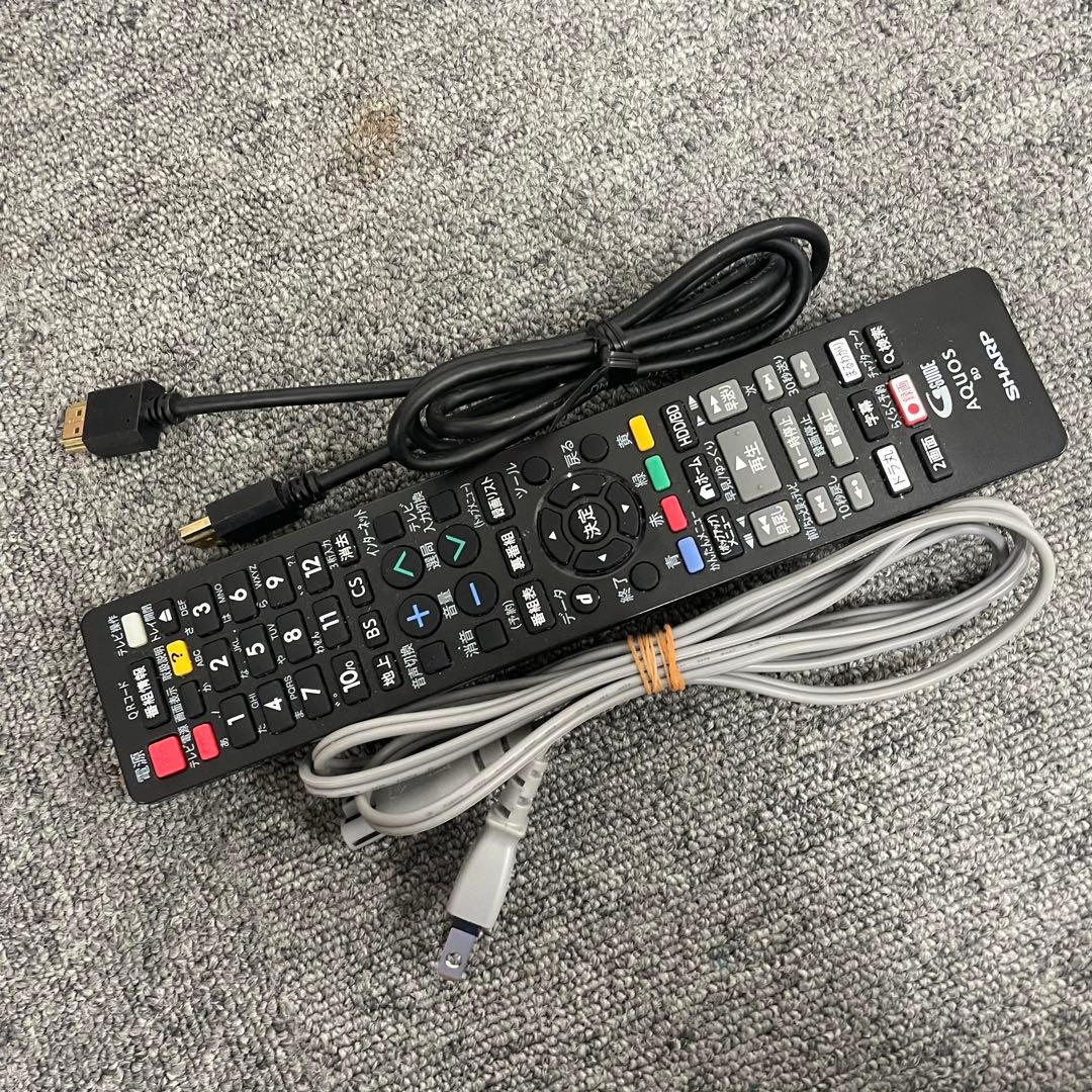 動作品 SHARP 2B-C20BW1 ブルーレイレコーダー 2019年製