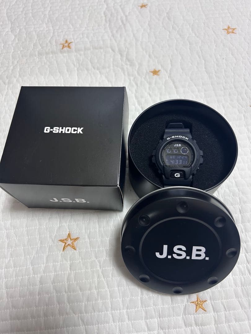 3代目 J Soul BrothersコラボモデルG-SHOCK ブラック腕時計