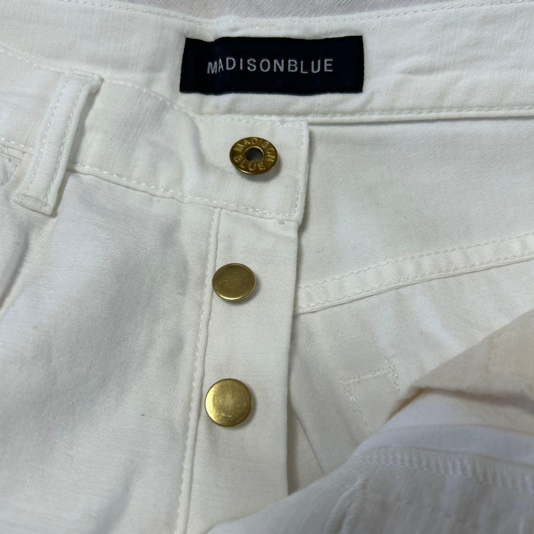 タグ付・新品★MADISONBLUE マディソンブルー ホワイト サルエルパンツ