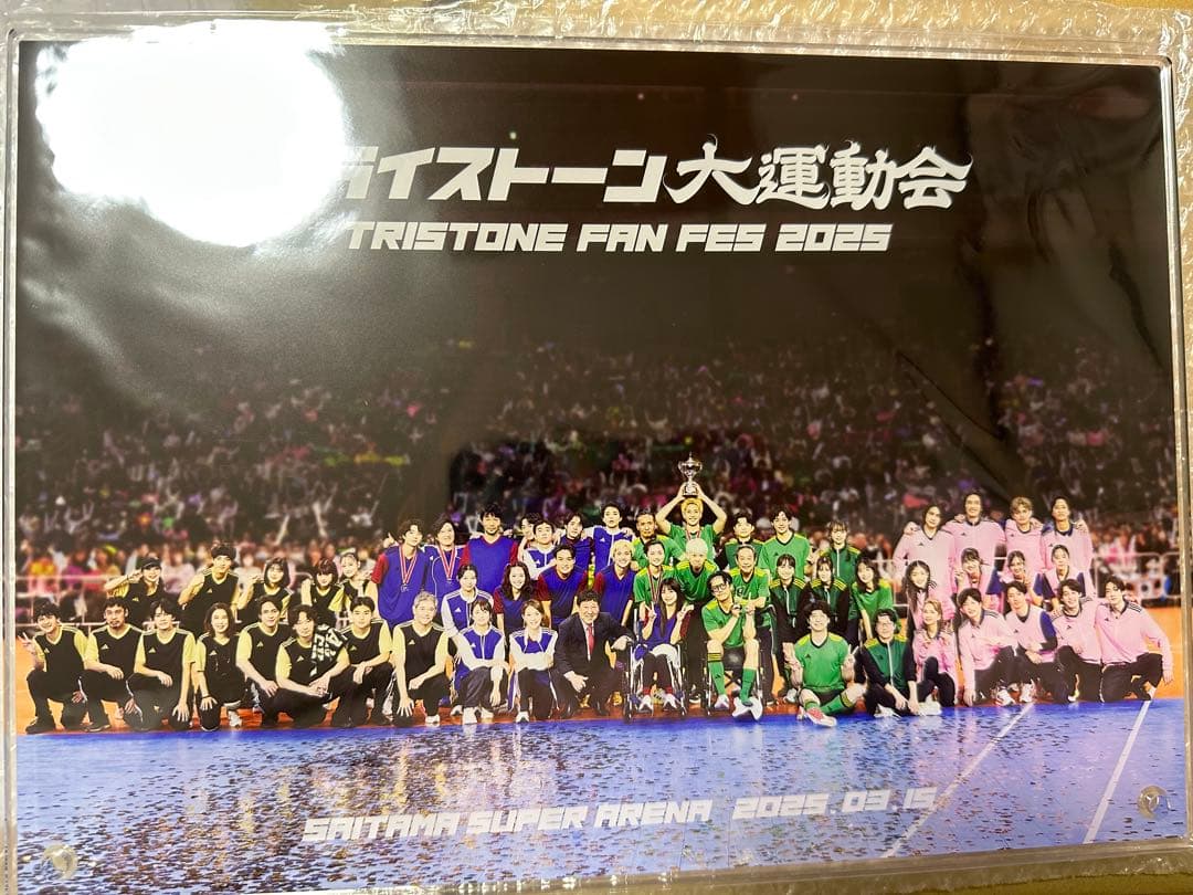 トライストーン大運動会 チームシート 特典 チームピンク アクリルフォトスタンド