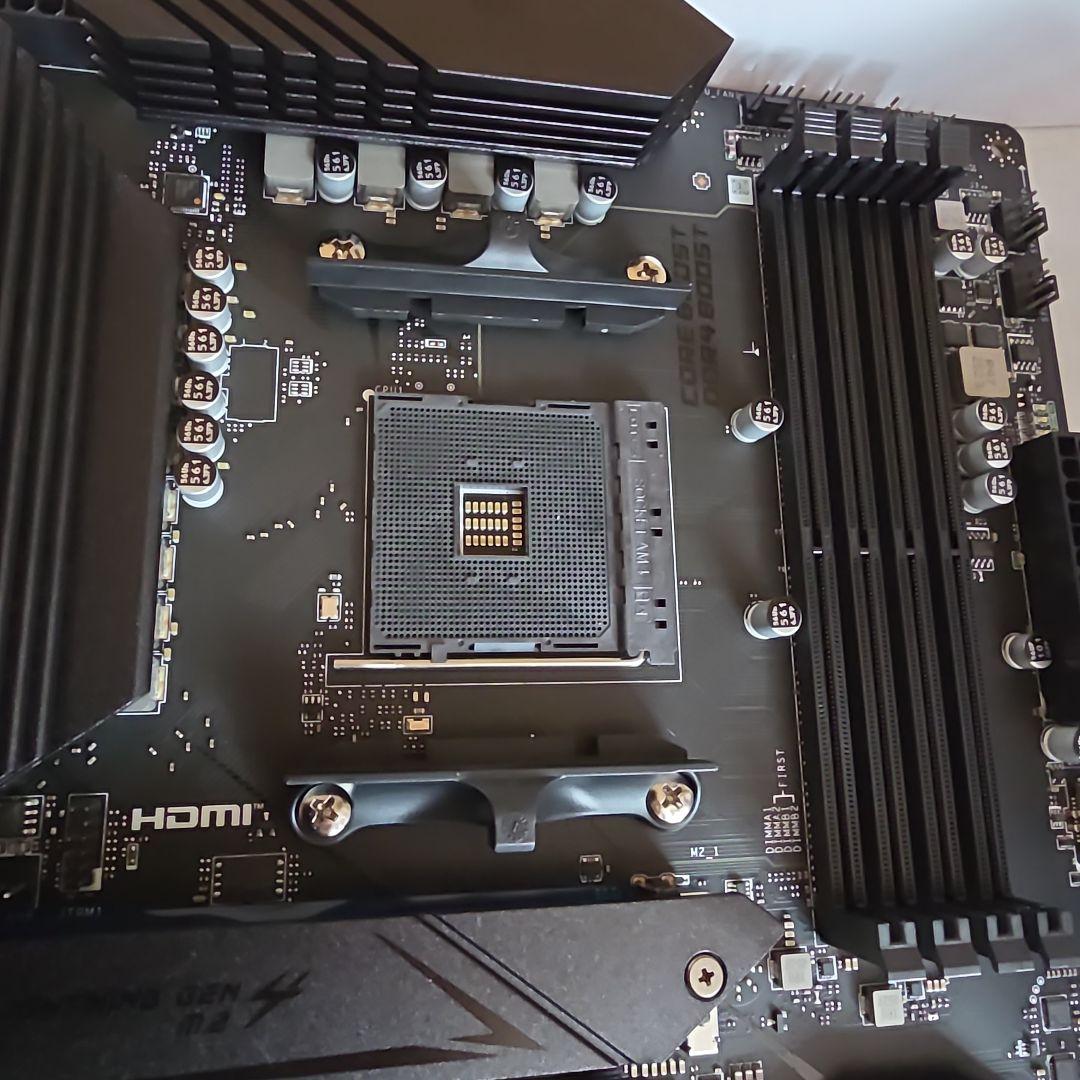 MSIマザーボード MPG B550 Ryzen 5000 シリーズプロセッサー