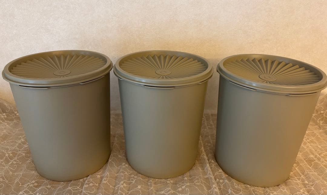 タッパーウェア グランプリデコレーター　L 3個 Tupperware