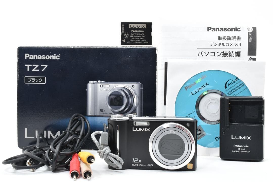 パナソニック　Panasonic LUMIX DMC-TZ7 ブラック 《元箱》