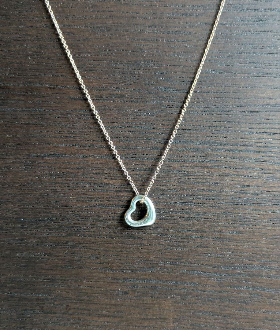 ティファニー　オープンハートスモールサイズ　ミニハート　シルバー925