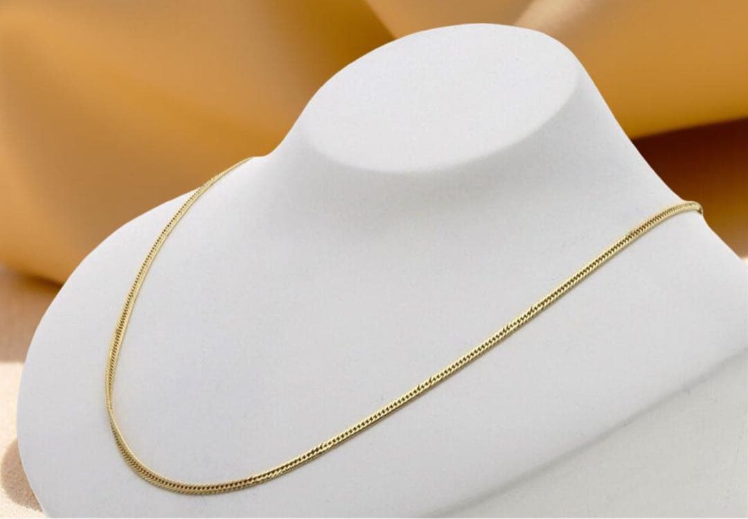 K18 YG 12カットネックレス 45cm 6.8g