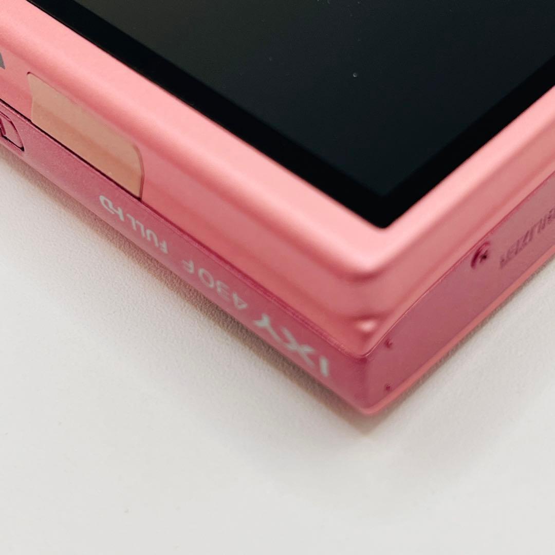 【動作確認済み】Canon　IXY430F　ピンク　デジカメ