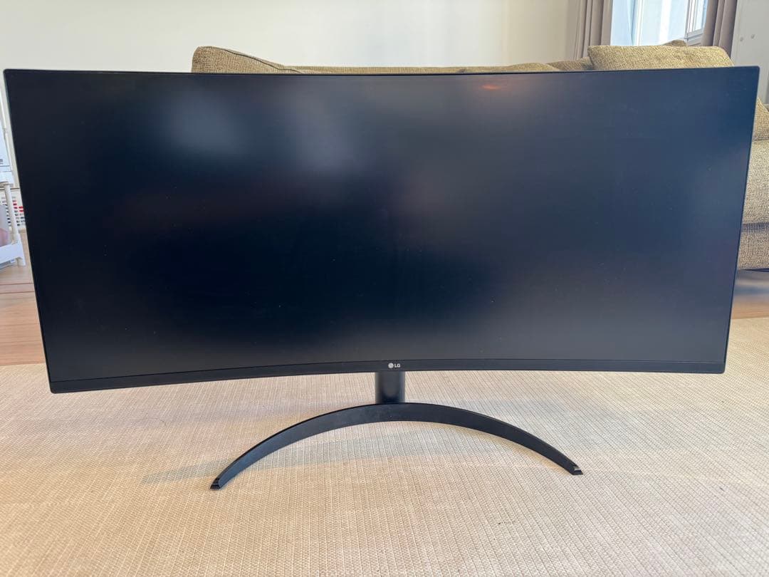 LG ゲーミングモニター 34WP60C-B [34インチ/曲面/160Hz]