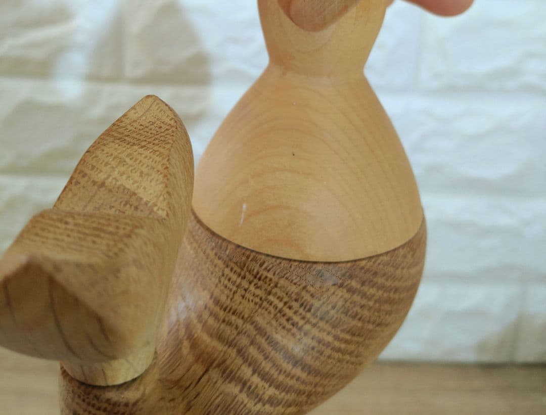 超稀少 木製 アーキテクトメイド マーメイド オブジェ デンマーク製 人魚