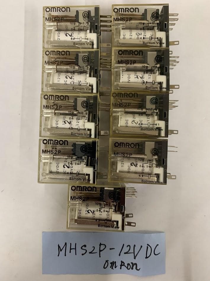OMRON　MHS2P-DC12V　9個セット