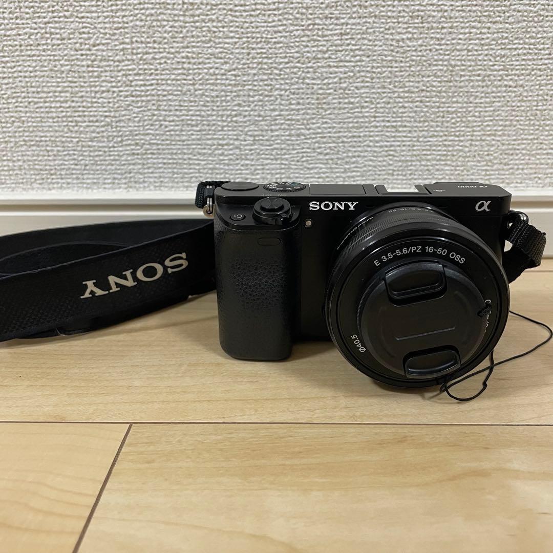 SONY α6000 ILCE-6000 ミラーレス一眼 レンズ付き 動作確認済