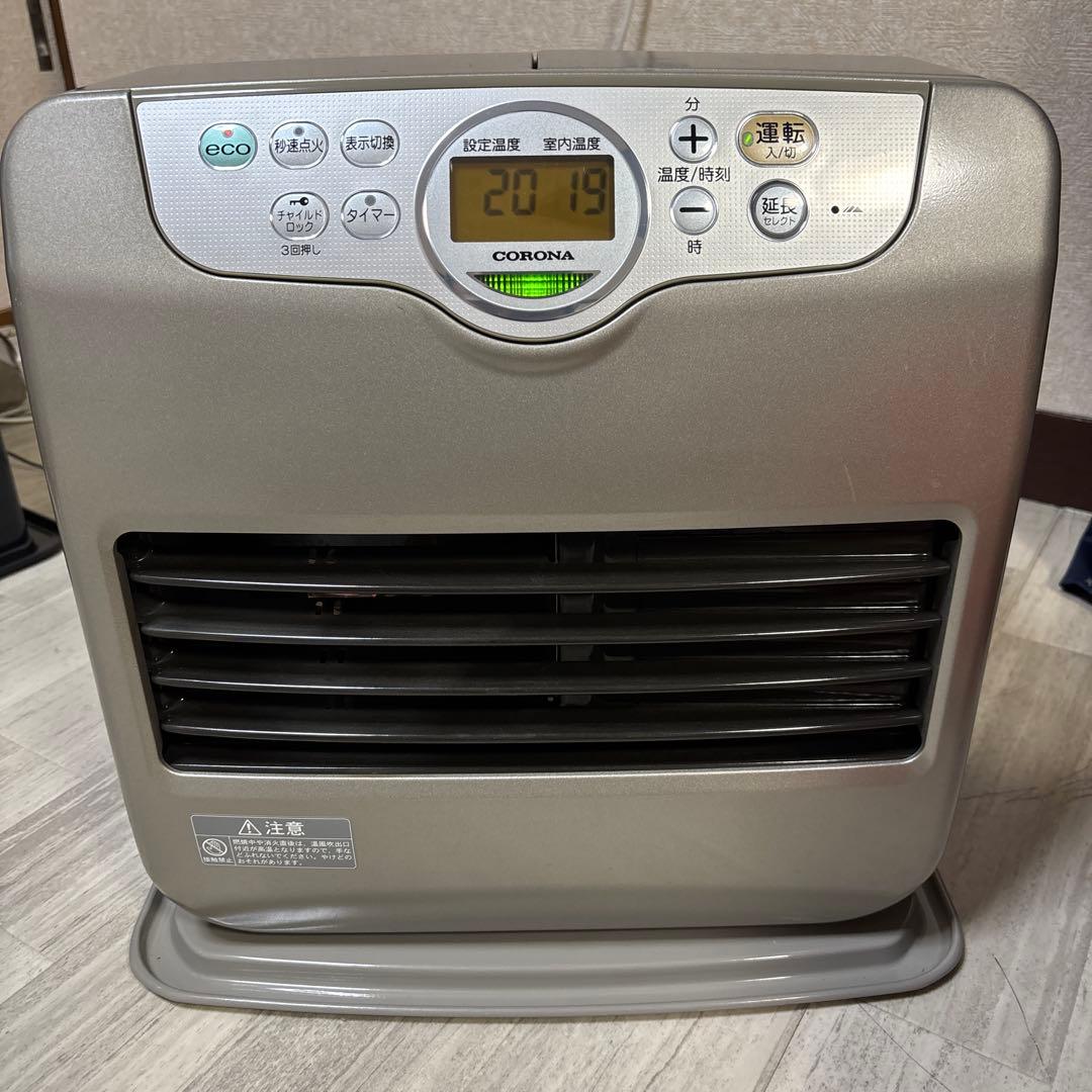 プロフ必読！分解清掃整備済み！コロナ石油ファンヒーターFH-ST3411BY美品