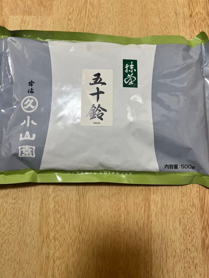 宇治 丸久小山園 抹茶 五十鈴 500g袋