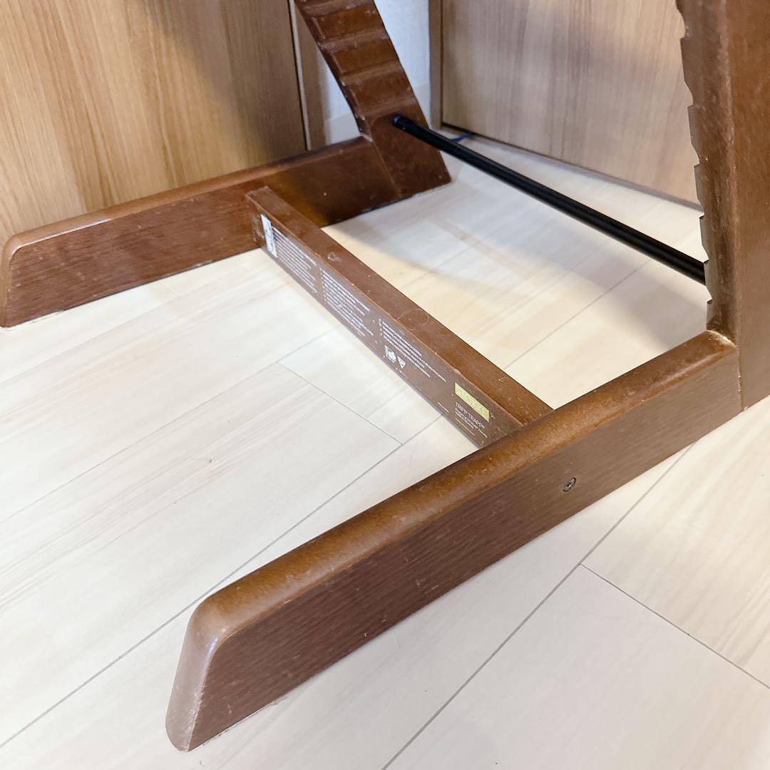 状態良好★ベビーガード付き ストッケ トリップトラップ ブラウン