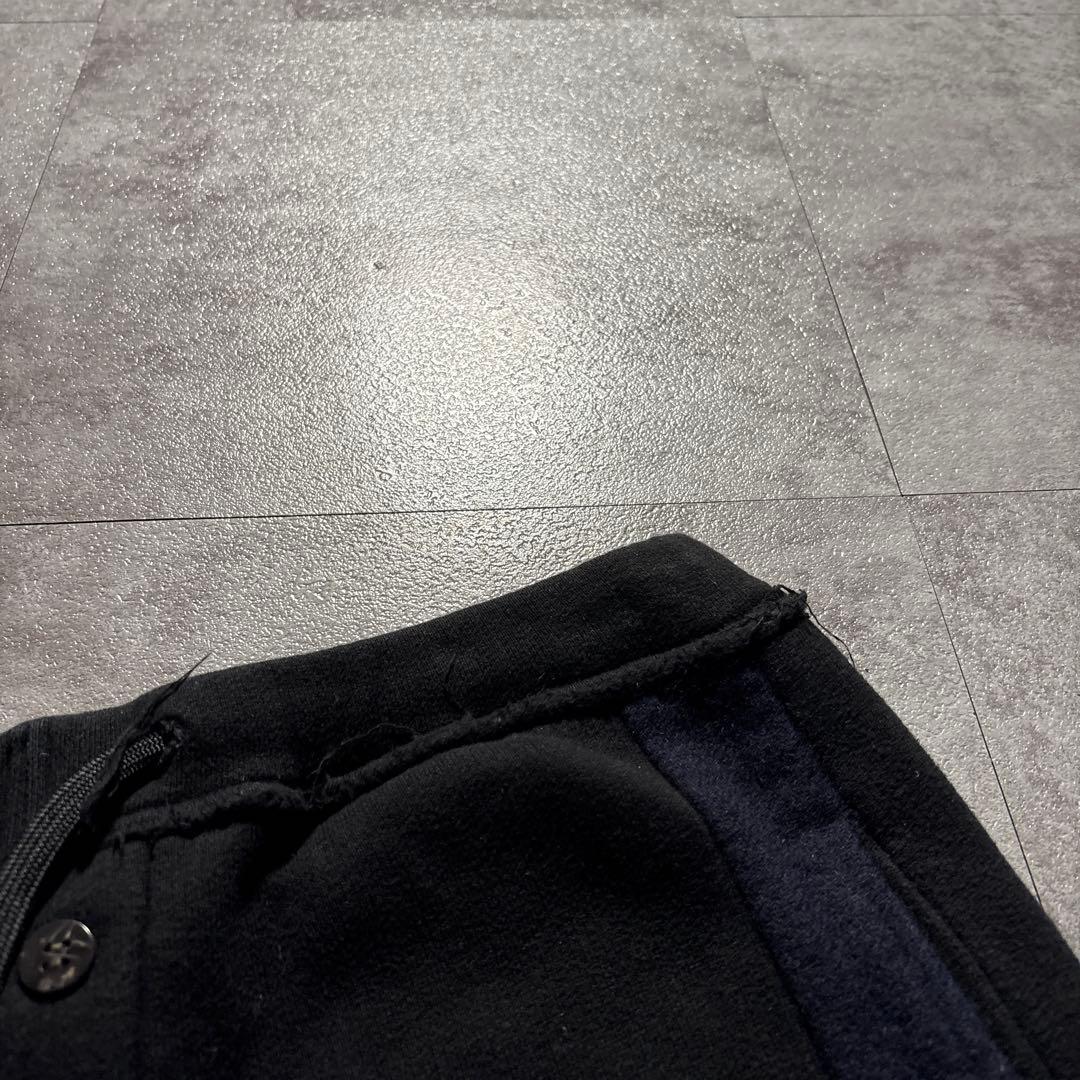 ヨウジヤマモト　サルエルスウェットパンツ　ヴィンテージ　アーカイブ　ブラック　黒