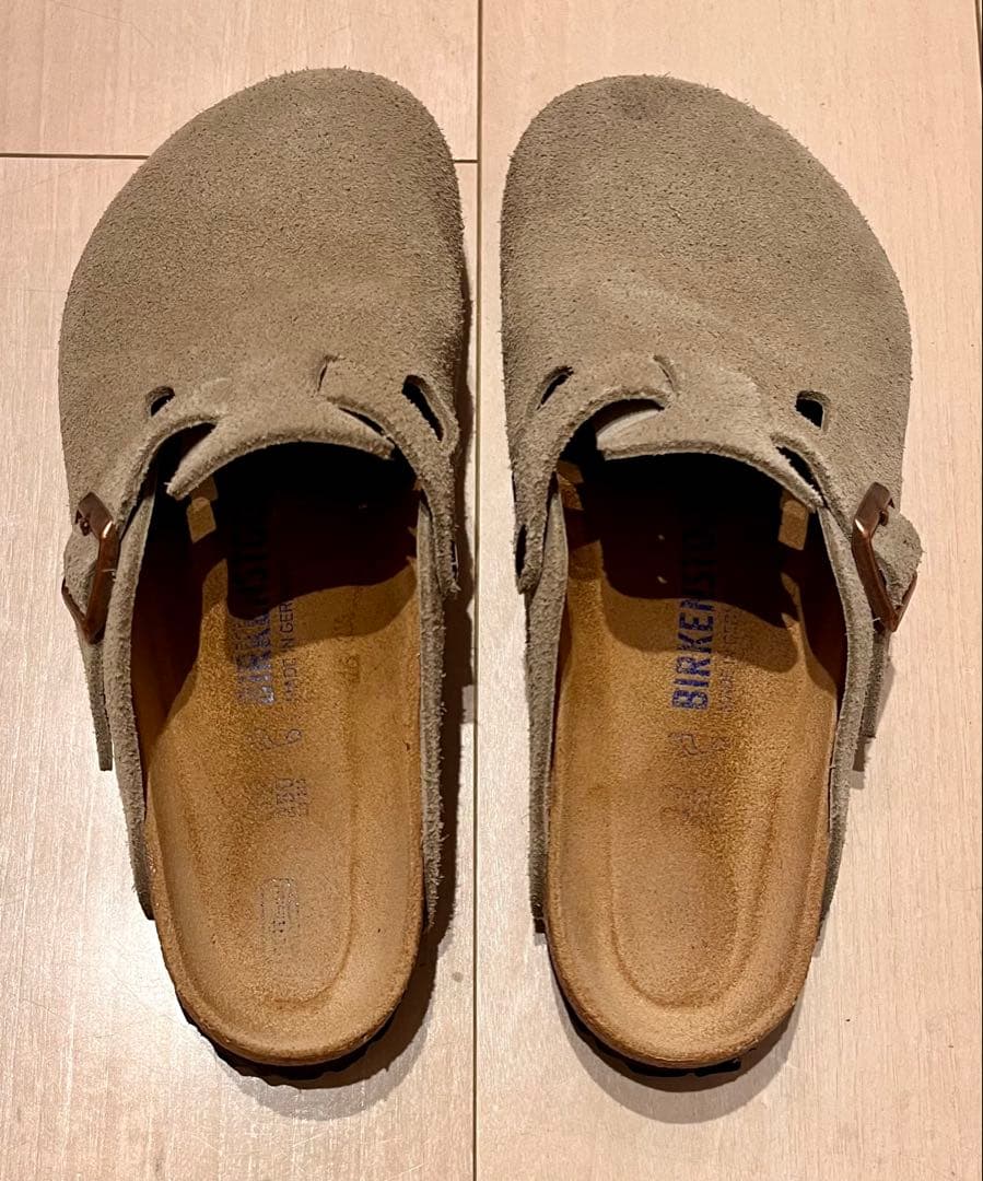 BIRKENSTOCK BOSTON ベージュ サンダル