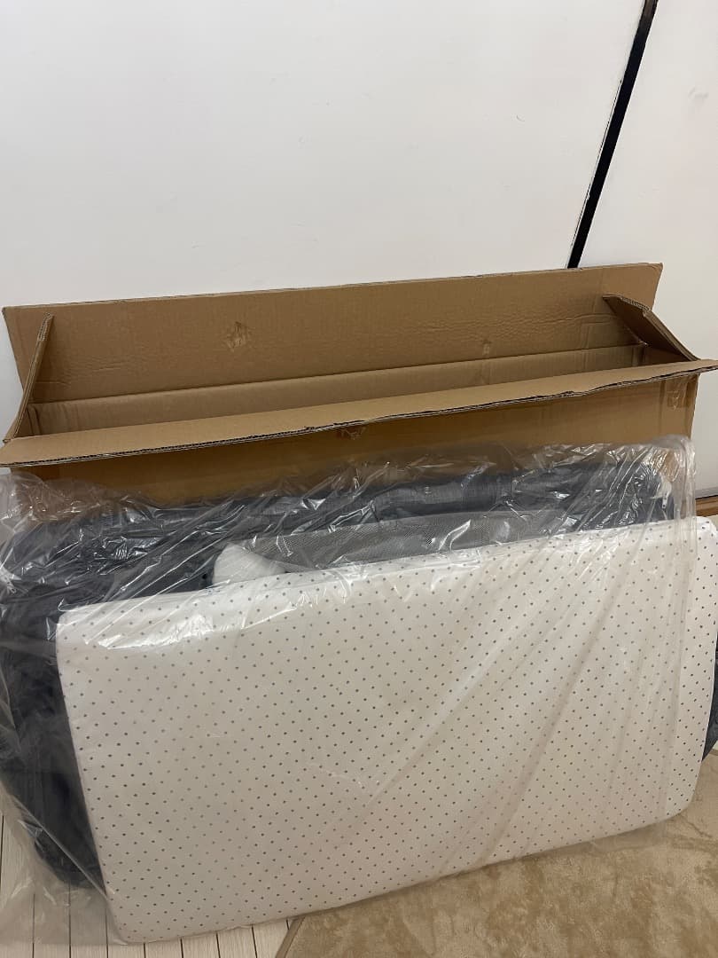 新品・未開封 通気性抜群！高さ調整 新生児対応 多機能ベビーベッド／添い寝可